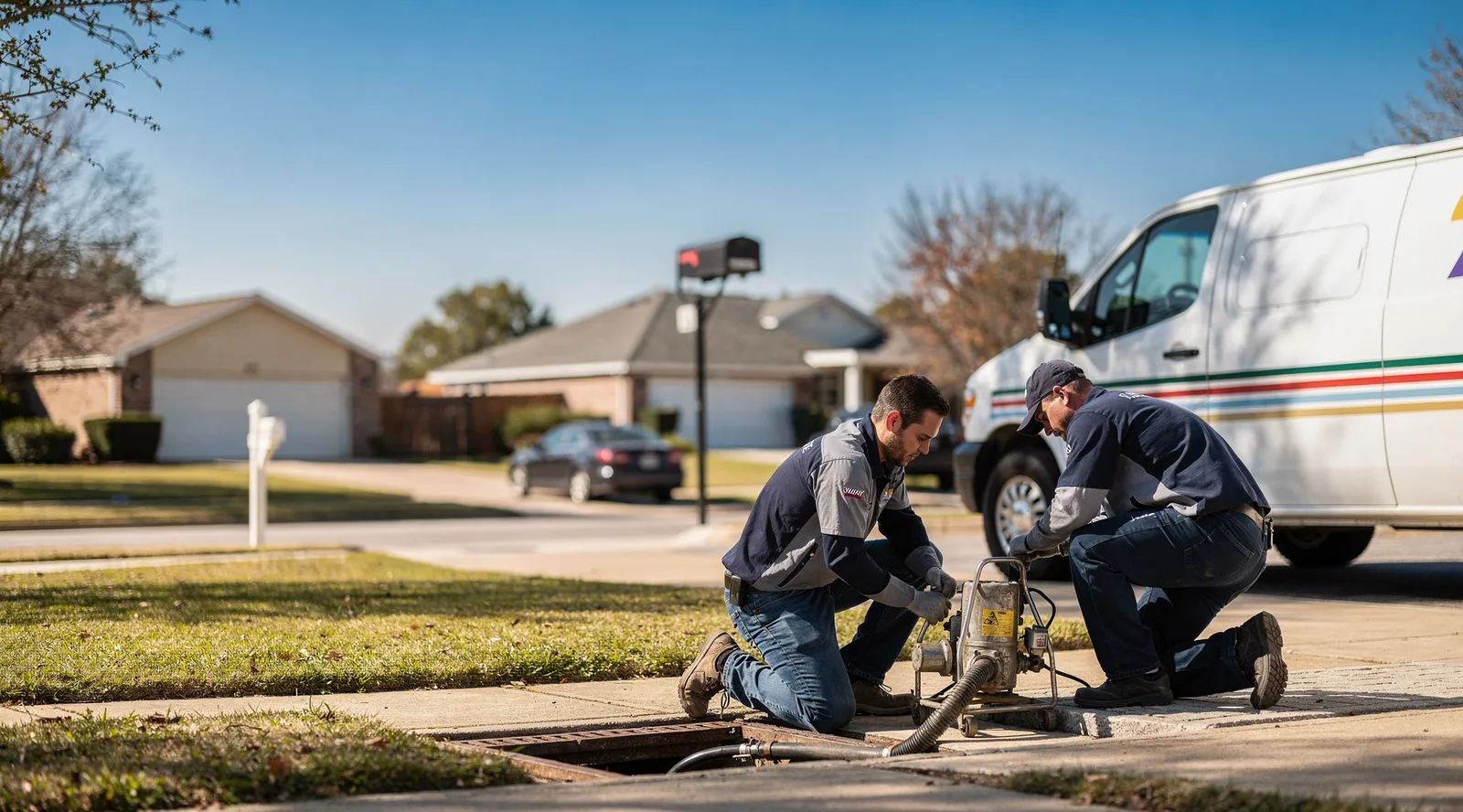 Main Sewer Line Cleaning in Ocean View, DE